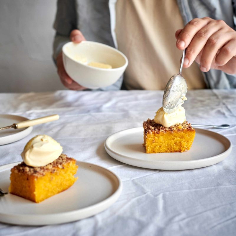 Orange Almond And Pecan Cake