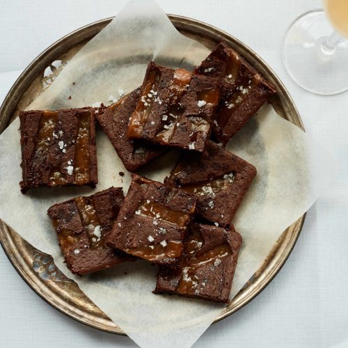 Salted Caramel Letterbox Brownie 01