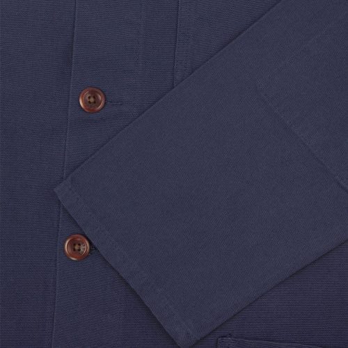 Uskees Midnight Blue Jacket Close Up